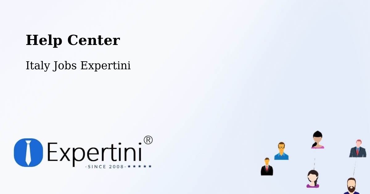Help Center – Cona - Italy Jobs Expertini