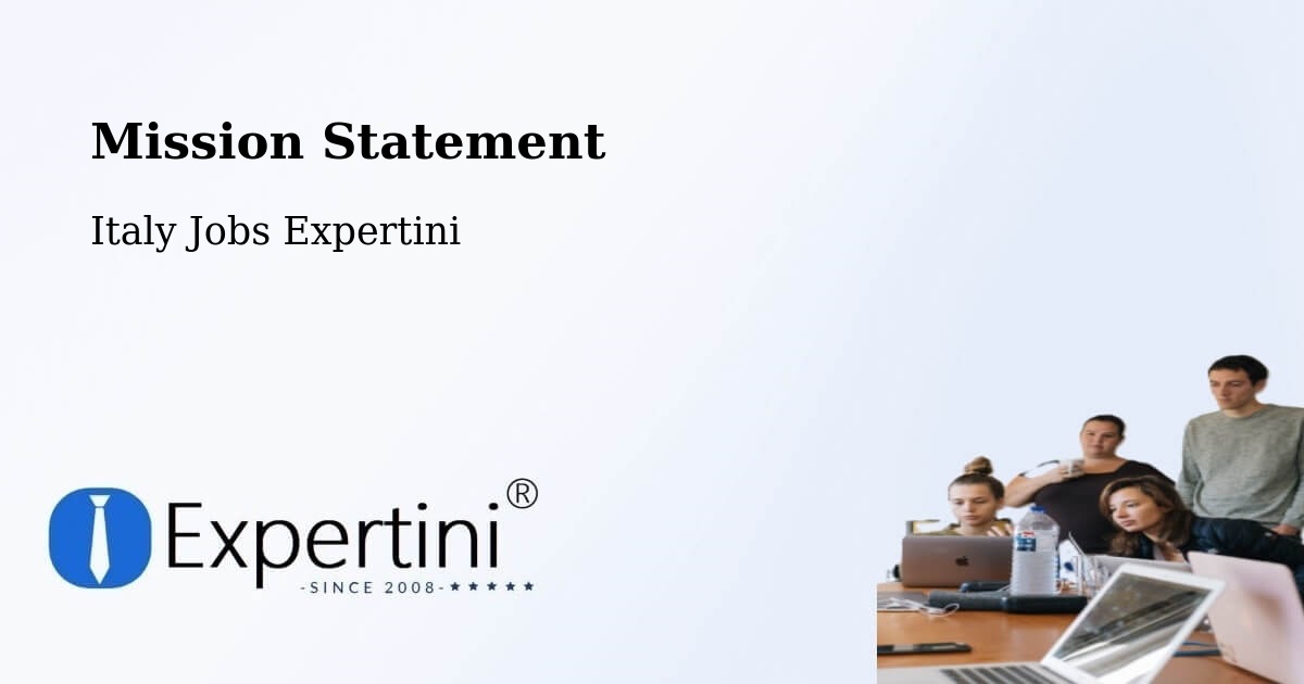Corporate Mission – Cona - Italy Jobs Expertini