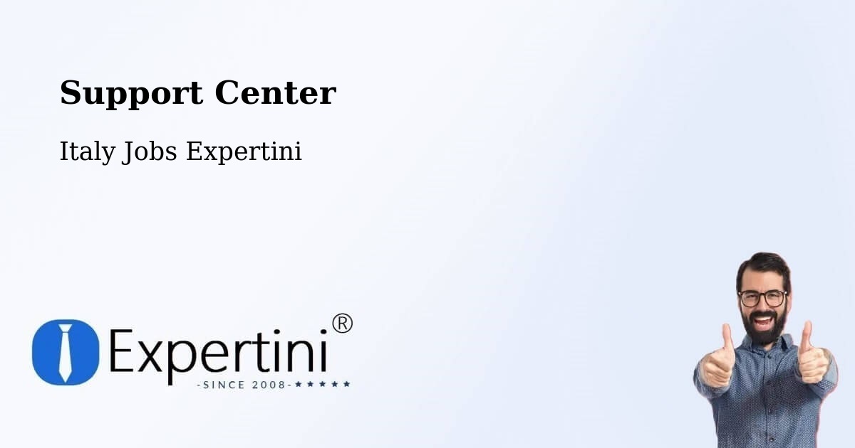 Support Services – Cona - Italy Jobs Expertini